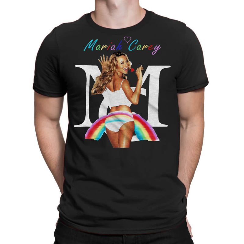 Mariah Carey Rainbow, Mariah Carey Rainbow Art, Mariah Carey Rainbow V T-shirt | Artistshot