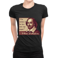 Shakespeare Insult Ladies Fitted T-shirt | Artistshot