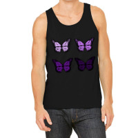 Purple Butterfly 4 Pcs Set Tank Top | Artistshot