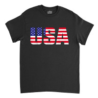 Usa Patriotic American Flag For Men Women Kids Boys Girls Classic T-shirt | Artistshot