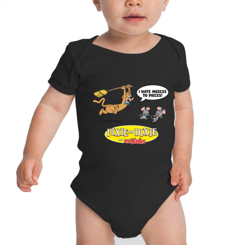 I Hate Meeses To Pieces Baby Bodysuit by cm-arts | Artistshot