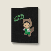 Salesforce Astro - Salesforce Trailblazer- Salesforce Design  (2) Portrait Canvas Print | Artistshot