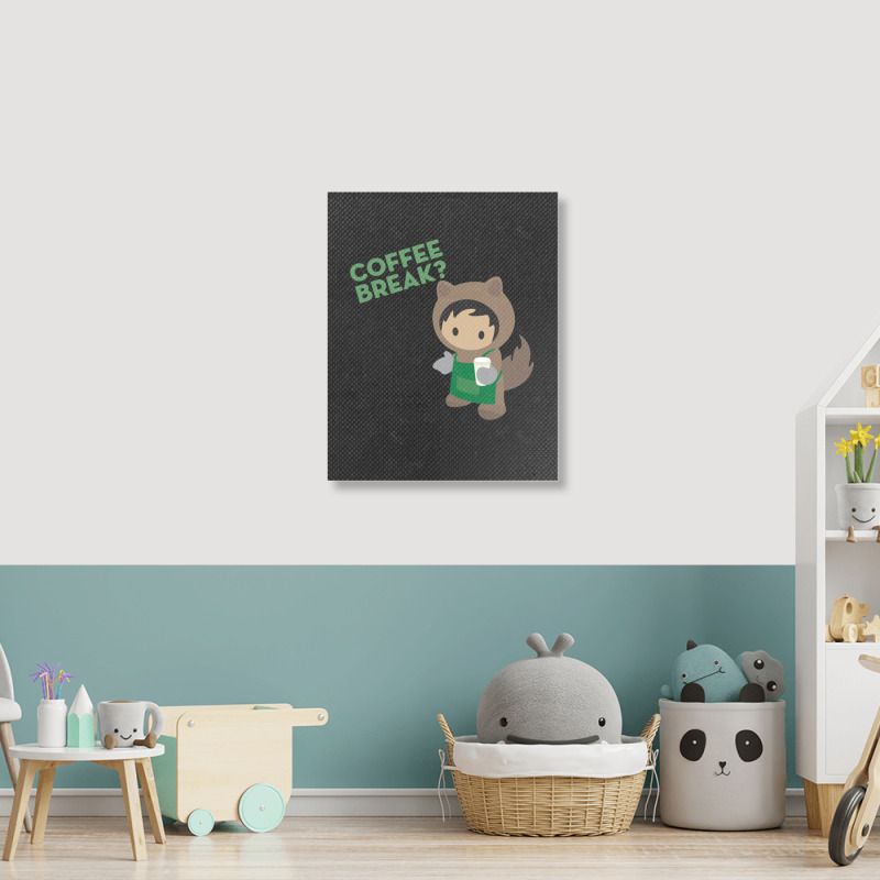 Salesforce Astro - Salesforce Trailblazer- Salesforce Design  (2) Portrait Canvas Print | Artistshot