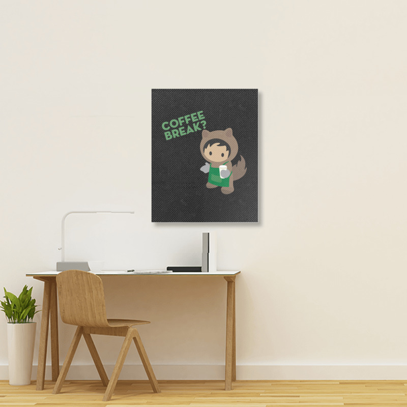 Salesforce Astro - Salesforce Trailblazer- Salesforce Design  (2) Portrait Canvas Print | Artistshot