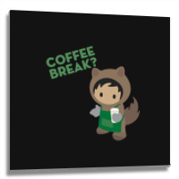 Salesforce Astro - Salesforce Trailblazer- Salesforce Design  (2) Metal Print Square | Artistshot