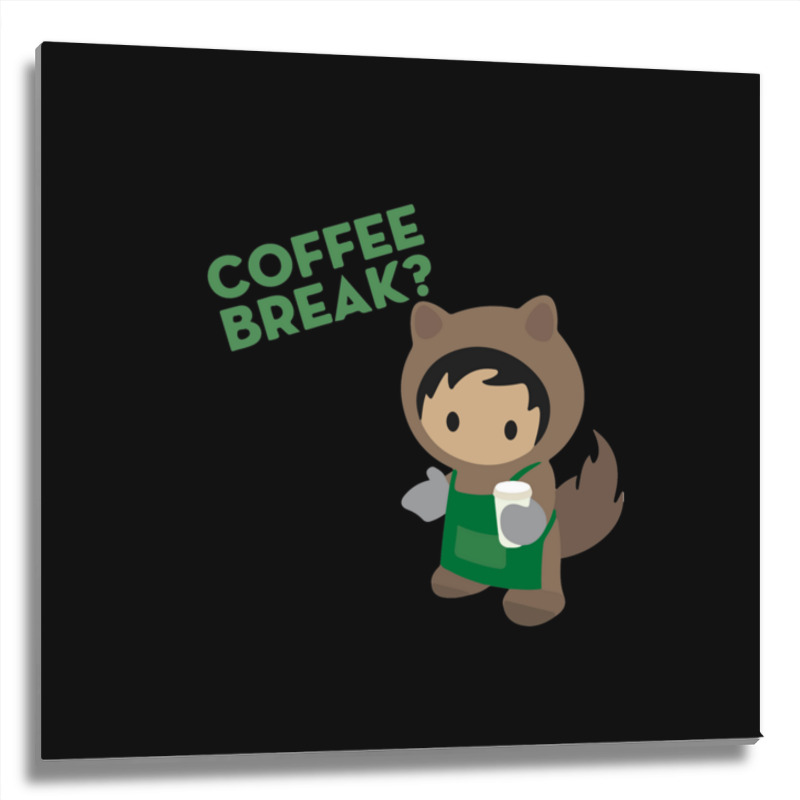 Salesforce Astro - Salesforce Trailblazer- Salesforce Design  (2) Metal Print Square | Artistshot