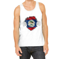 Super Belizean Heritage Proud Belize Roots Flag Pullover Hoodie Tank Top | Artistshot