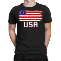 Usa Women Men Kids Patriotic American Flag July 4th T-shirt | Artistshot