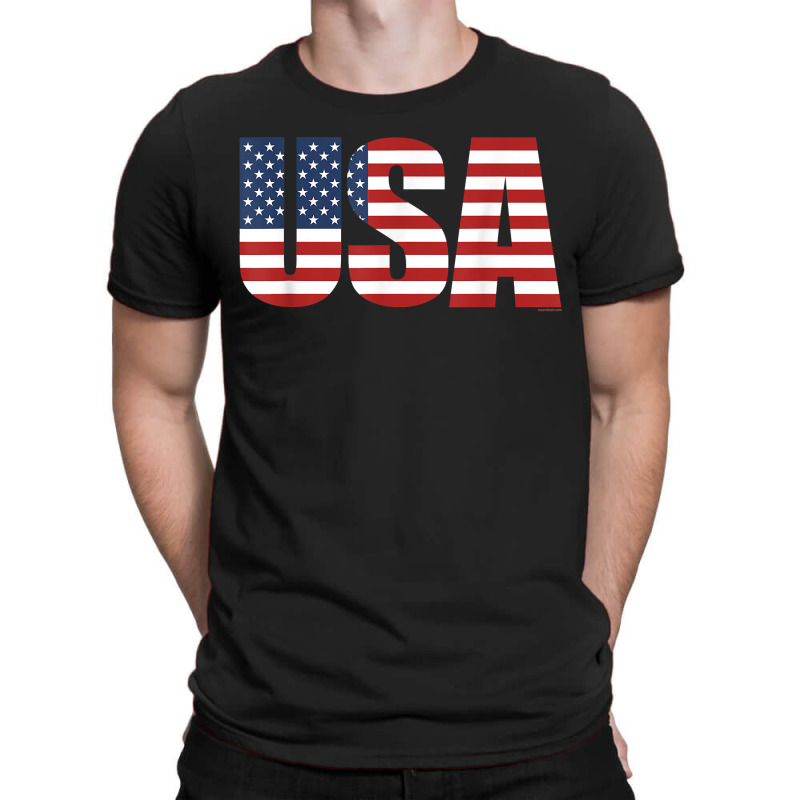 Usa Women Men Patriotic American Flag 4th Of July T-shirt | Artistshot