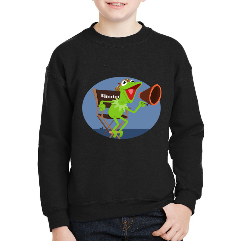 Kermit The Frog - Director Youth Sweatshirt by Kenruhaea79 | Artistshot