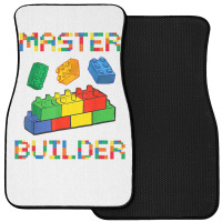 Brick Builder Blocks Building Master Builder Funny Toys Kids Front Car Mat | Artistshot