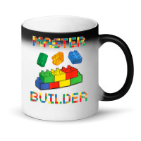 Brick Builder Blocks Building Master Builder Funny Toys Kids Magic Mug | Artistshot