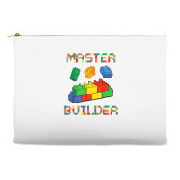 Brick Builder Blocks Building Master Builder Funny Toys Kids Accessory Pouches | Artistshot