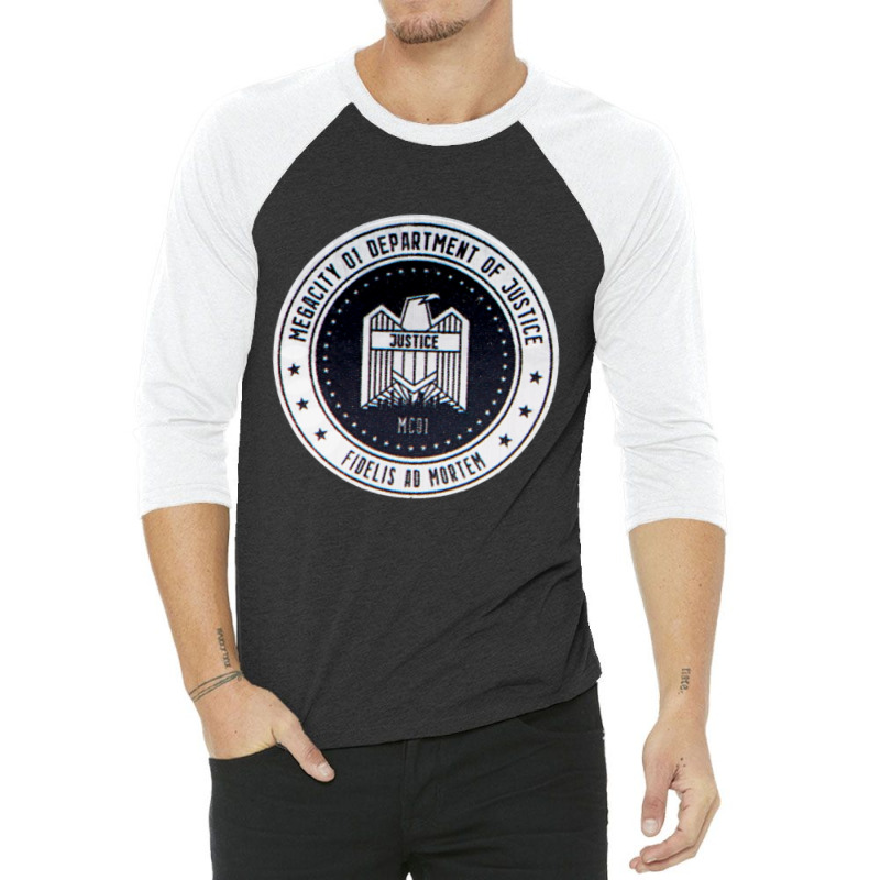 Megacity Doj (dredd) 3/4 Sleeve Shirt | Artistshot