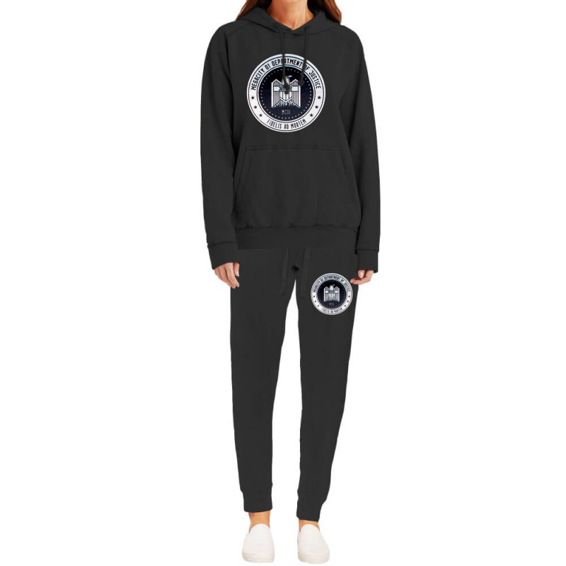 Megacity Doj (dredd) Hoodie & Jogger Set | Artistshot