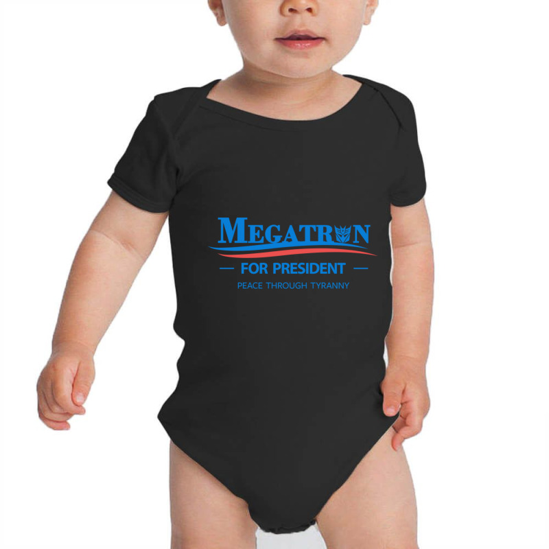 Megatron For President Baby Bodysuit by cm-arts | Artistshot