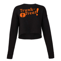 Trunk Or Treat Cute Christian Halloween T Shirt Cropped Sweater | Artistshot