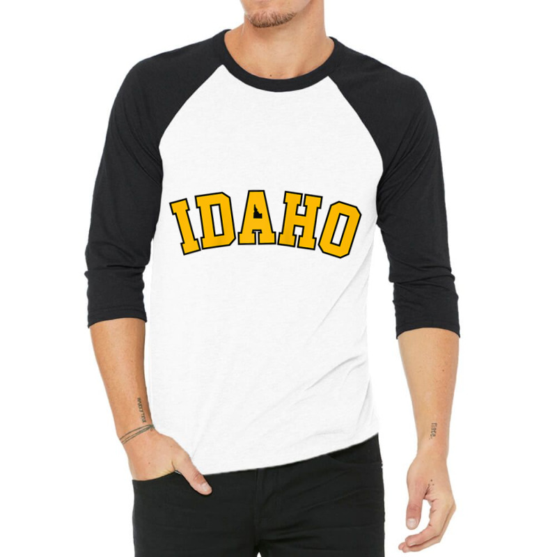 Idaho Baseball Tee, Vandal, College, Potatoe State, Gift Raglan Baseba 3/4 Sleeve Shirt by cm-arts | Artistshot