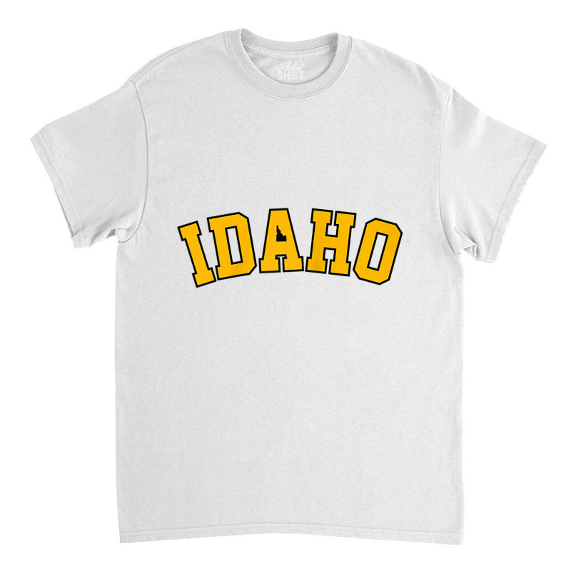 Idaho Baseball Tee, Vandal, College, Potatoe State, Gift Raglan Baseba Classic T-shirt | Artistshot