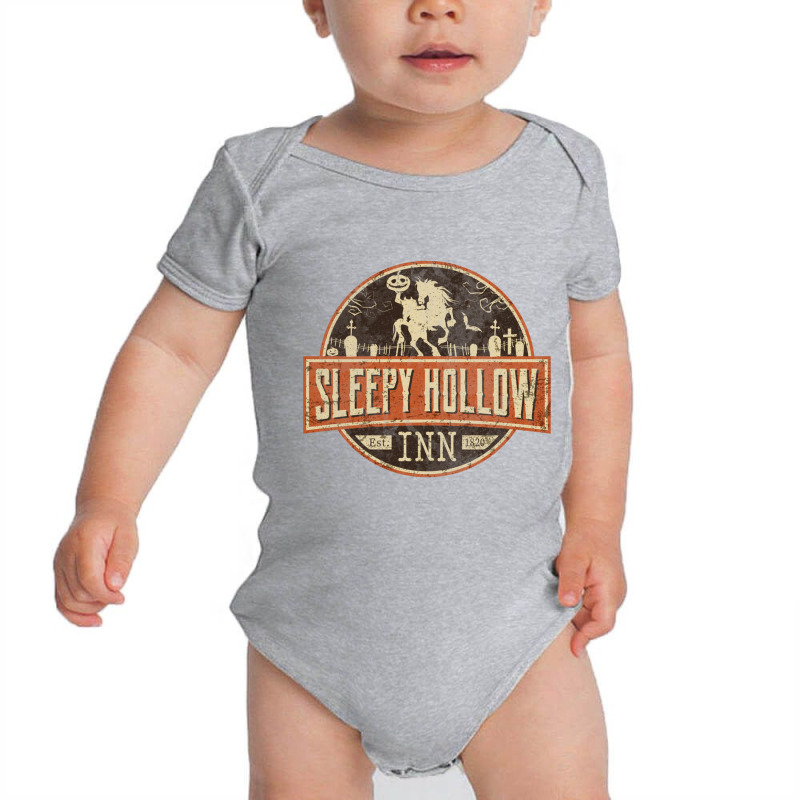 Sleepy Hollow Inn Halloween Shirt Headless Horseman Long Sleeve T Shir Baby Bodysuit by cm-arts | Artistshot