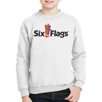 Six Flags Youth Sweatshirt | Artistshot