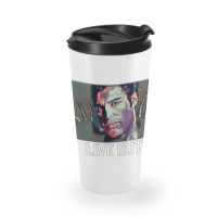 Live Out Your Magic (famous Face With Hands Fingers) Travel Mug | Artistshot