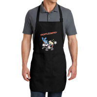 Us The Simpsons Itchy & Scratchy Hammer 01 Heather Grey H Pullover Hoo Full-length Apron | Artistshot