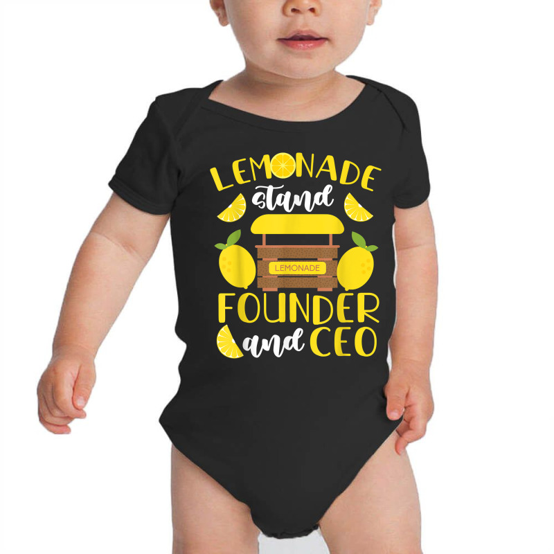 Lemonade Stand Founder And Ceo T Shirt Baby Bodysuit by cm-arts | Artistshot