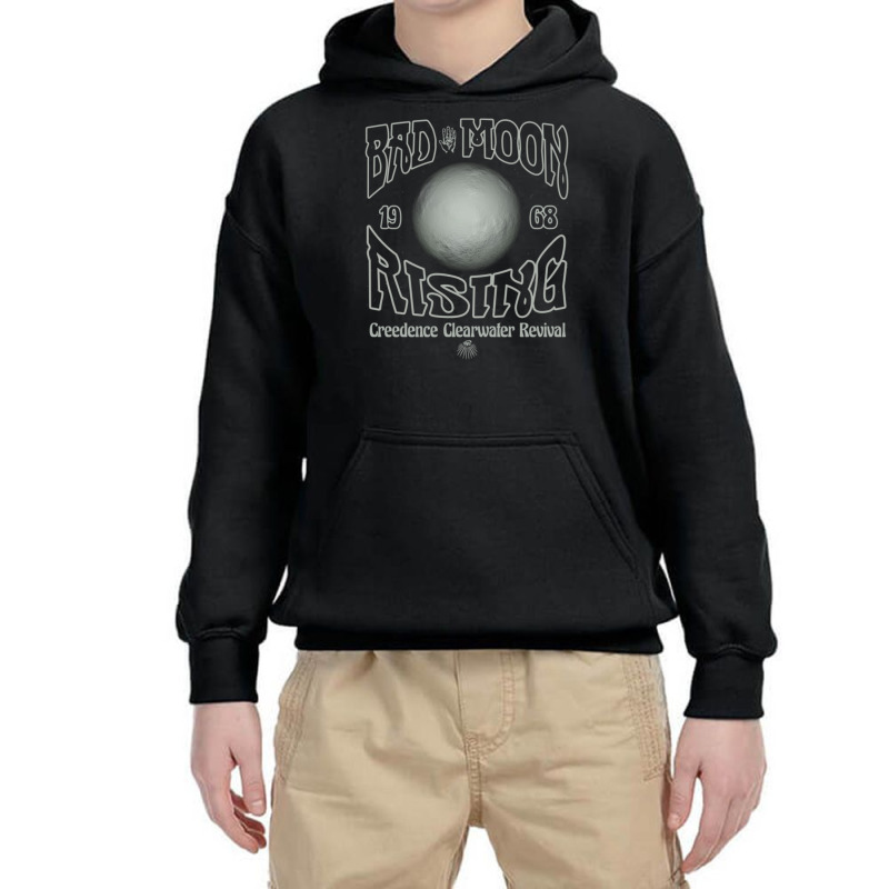 Bad Moon Rising Youth Hoodie | Artistshot