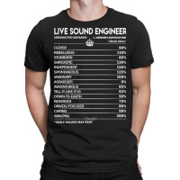 Live Sound Engineer T Shirt - Live Sound Engineer Factors Daily Gift I T-shirt | Artistshot