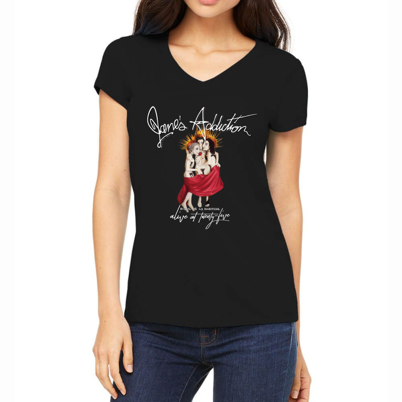 Stone Addiction Women's V-Neck T-Shirt by cm-arts | Artistshot