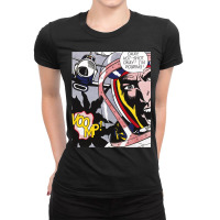 My Favorite People Hotshot Okay Roy Lichtenstein Music Vintage Retro Ladies Fitted T-shirt | Artistshot