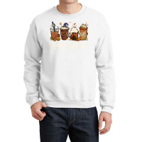 Technology Specialist Horror Coffee Halloween Pumpkin Autumn T Shirt Crewneck Sweatshirt | Artistshot