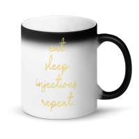 Vintage Eat Sleep Injections Repeat Med Spa Nurse Injector T Shirt Magic Mug | Artistshot