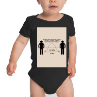 Amateur Radio Social Distancing Baby Bodysuit | Artistshot