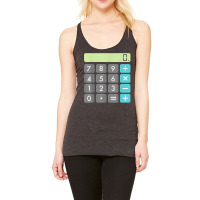 Calculator Halloween Costume Shirt Math Geek Cool Scary Gift T Shirt Racerback Tank | Artistshot