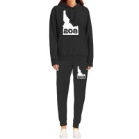 Area Code 208 Boise Idaho Home State Hoodie & Jogger Set | Artistshot