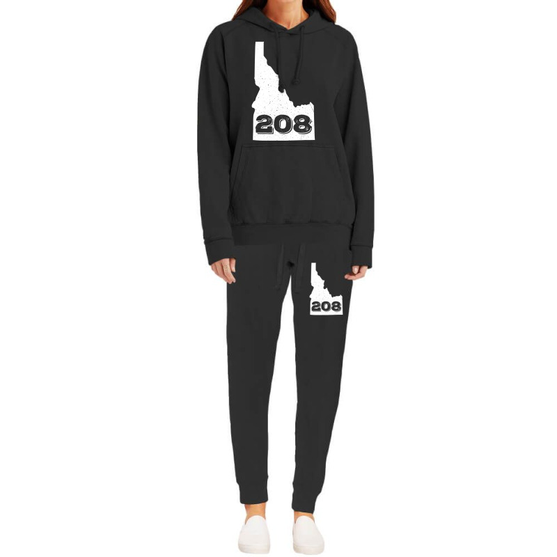 Area Code 208 Boise Idaho Home State Hoodie & Jogger set by cm-arts | Artistshot