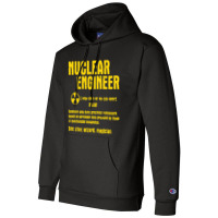 Nuclear Engineer Champion Hoodie | Artistshot