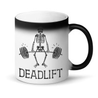 Deadlift Funny Halloween Skeleton Weight Lifting Workout Tank Top Magic Mug | Artistshot