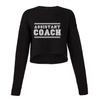 Assistant Coach Best Ever Sport Game Mentor Cropped Sweater | Artistshot