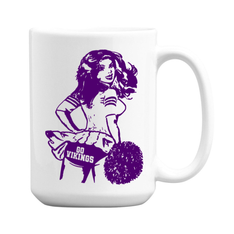 Minnesota Retro Cheerleader 15 Oz Coffee Mug | Artistshot