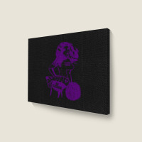 Minnesota Retro Cheerleader Landscape Canvas Print | Artistshot