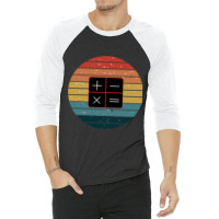 Caculation, Maths For Life 3/4 Sleeve Shirt | Artistshot