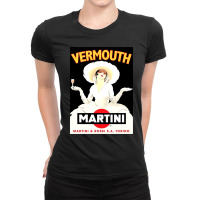 Martini Vermouth Martini Vermouth Martini Vermouth Ladies Fitted T-shirt | Artistshot