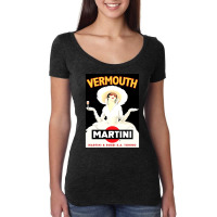 Martini Vermouth Martini Vermouth Martini Vermouth Women's Triblend Scoop T-shirt | Artistshot