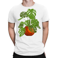 Monstera Potted Plant Friendly Plant Love Gardener Botanist T Shirt T-shirt | Artistshot