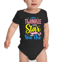 Twinkle Twinkle Little Star! Keeper Of The Gender Long Sleeve T Shirt Baby Bodysuit | Artistshot