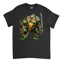 Turtle Monster, Turtle Green Monster, Turtle Green, Turtle Monster Lov Classic T-shirt | Artistshot