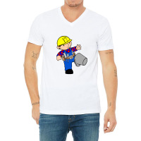 Bob The Builder V-neck Tee | Artistshot